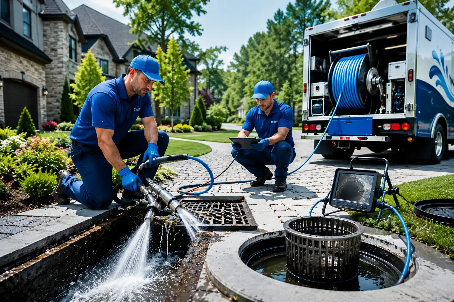 Local outdoor drain cleaning professionals in New Brunswick, NJ